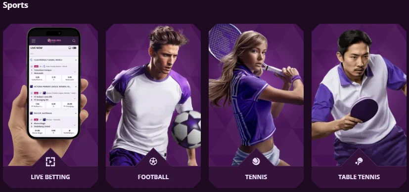 Malina Kasino Sport